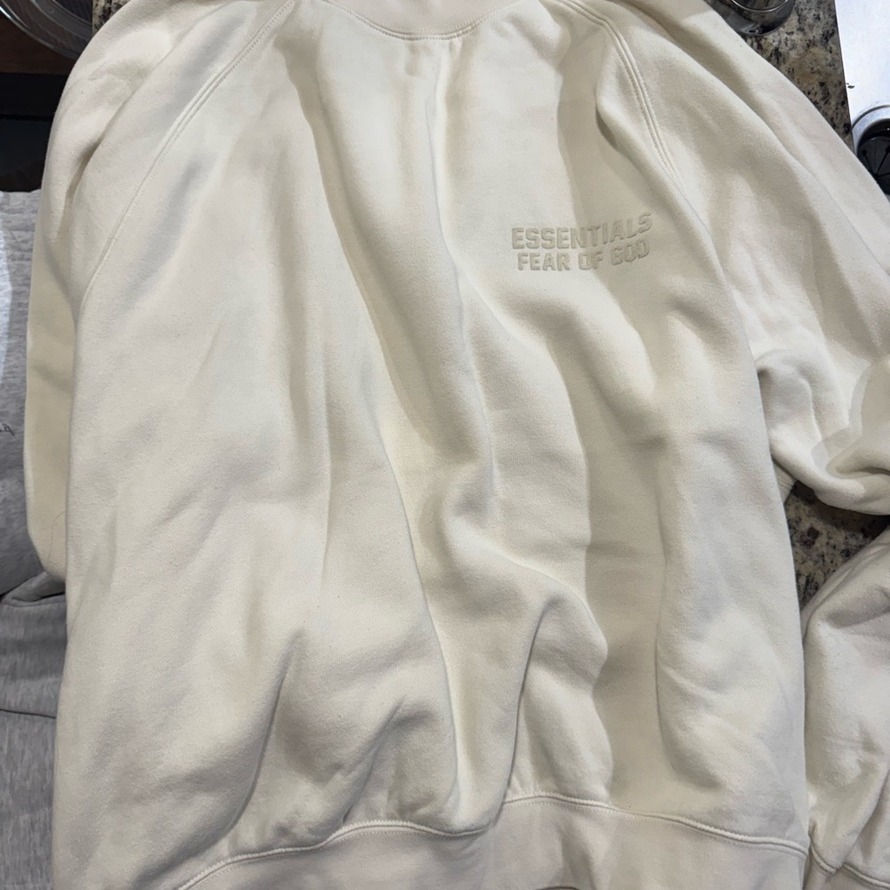 Essentials Fear of God Cream Crewneck